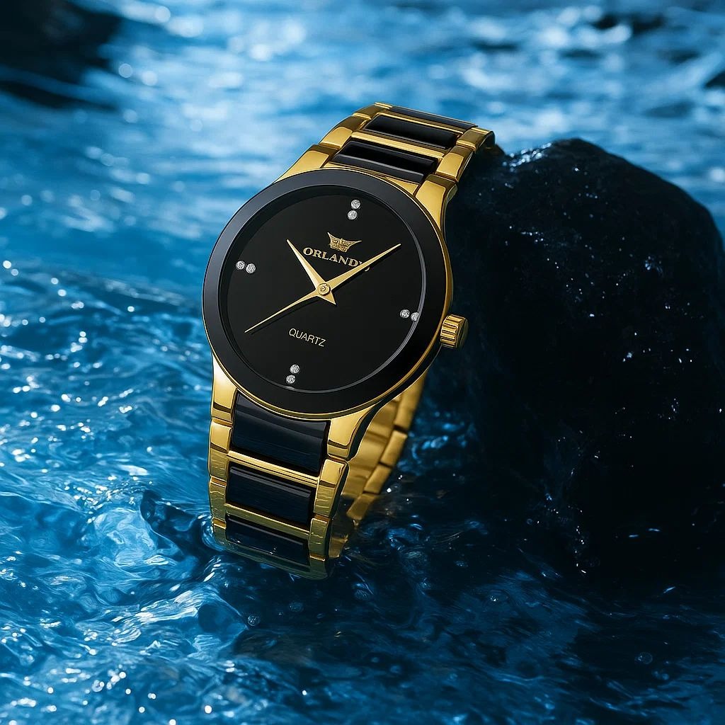 Classic Luxury Wrist Watches for Men's Quartz Boys Watches Water Resistant Watches