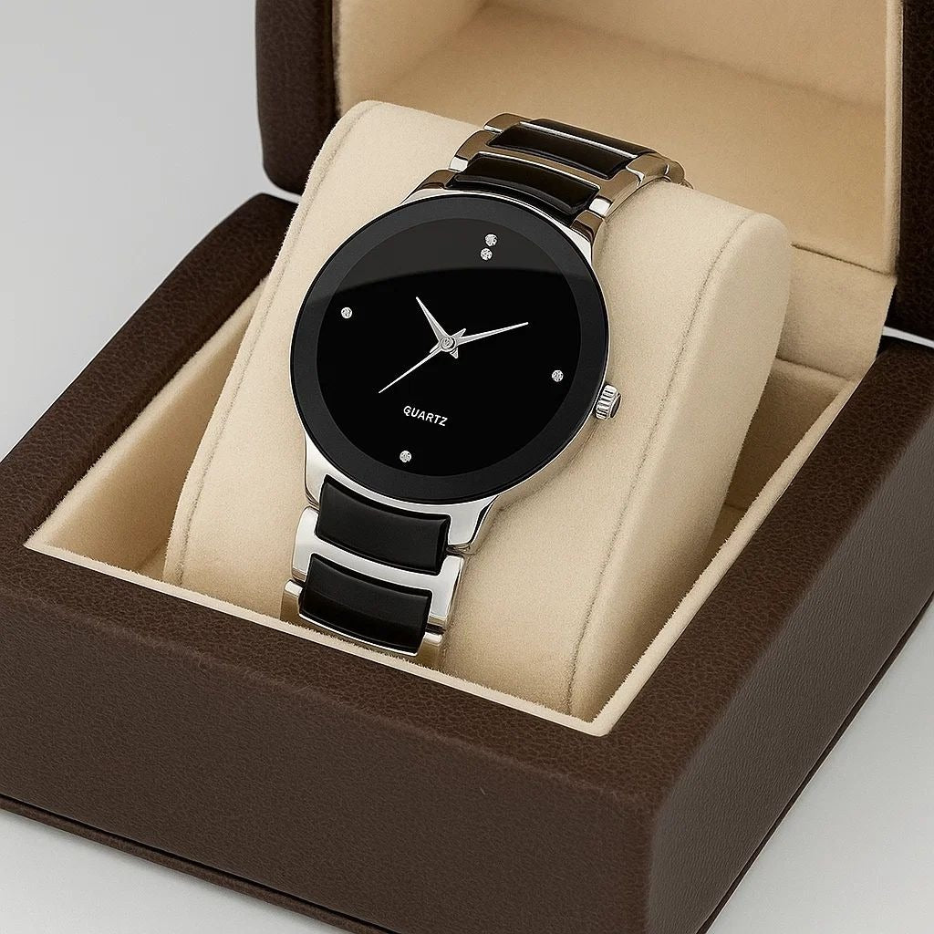 Classic Luxury Wrist Watches for Men's Quartz Boys Watches Water Resistant Watches