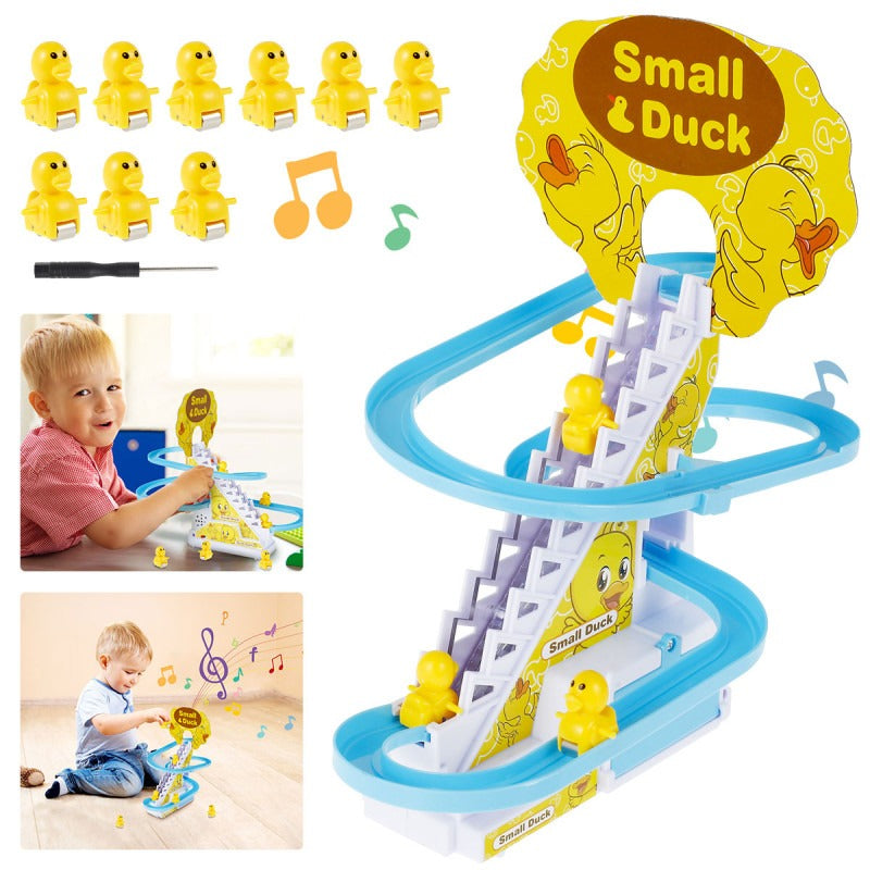 AS Happy Duck Track Set Toy With Music & LED Flashing Lights Fun Gifts For Boy & Girl