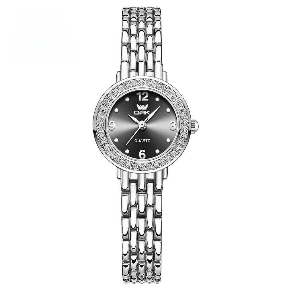 Stylish Jewelry Watch for Women Elegant Stainless Steel Watch for Girls
