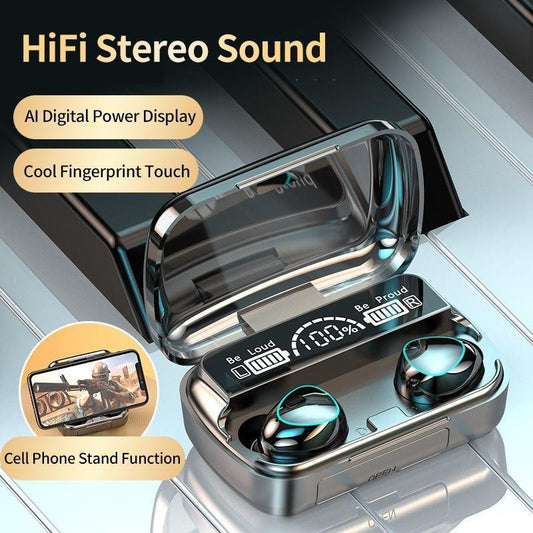 M10 TWS Wireless Headphones Touch Control Bluetooth-Compatible