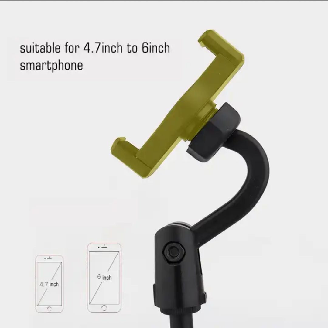Adjustable Mobile Phone Holder Stand with 360 and 180 Degree Rotation Universal Desk Mount