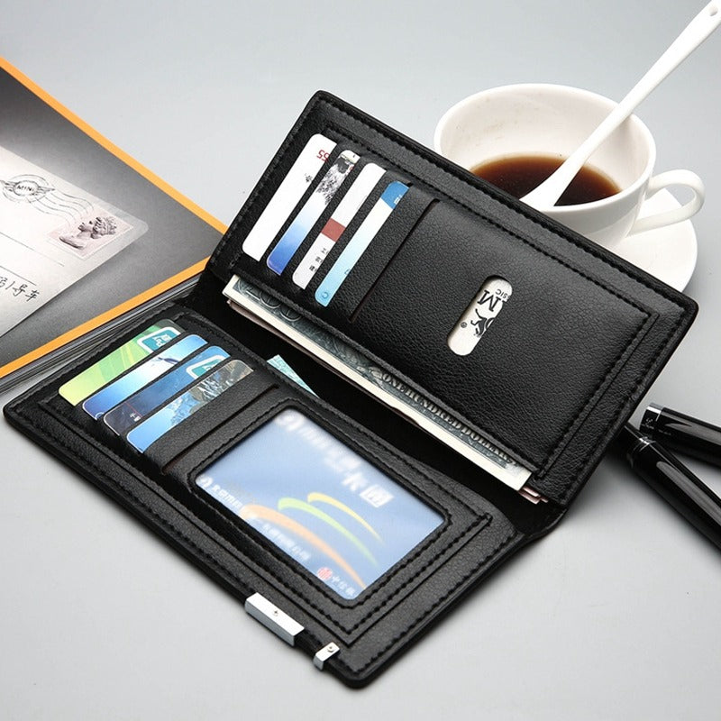 Premium Slim & Lightweight Long Wallet for Men
